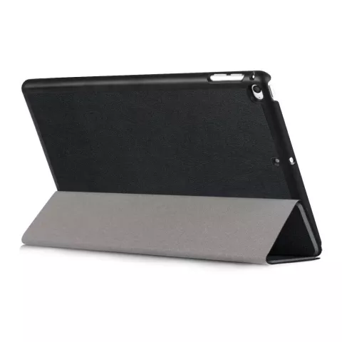 Just in Case Leder Kompatibel mit iPad Mini 5 2019 Smart Tri-Fold Case Cover - Schwarzer Schutz