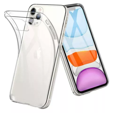 Just in Case Flexible Schutzh&uuml;lle iPhone 11 TPU Klarsichth&uuml;lle - Transparent