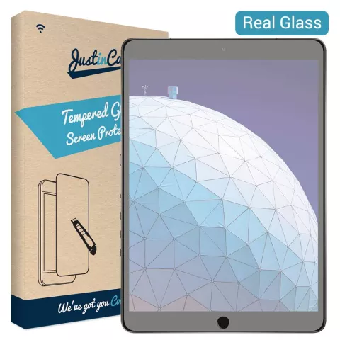 Just in Case geh&auml;rtetes Glas Protector iPad Air 3 10,5 Zoll 2019 - Schutz 9H Kratzfest