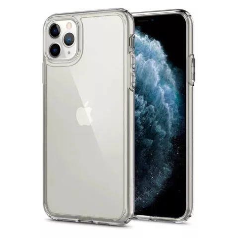 Spigen Ultra Hybrid TPU Polycarbonat iPhone 11 Pro Max H&uuml;lle - Transparent Klar