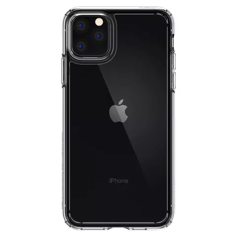 Spigen Ultra Hybrid TPU Polycarbonat Kompatibel mit iPhone 11 Pro Max H&uuml;lle - Transparent Klar