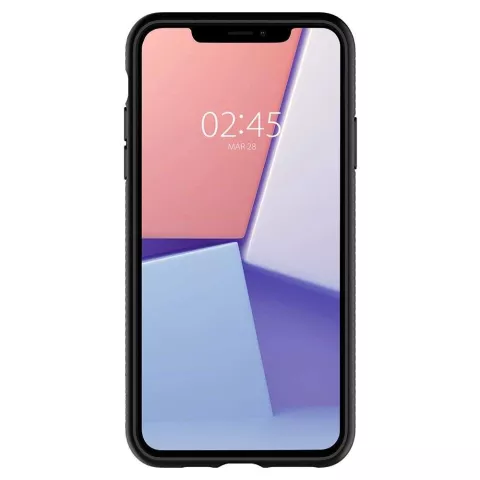 Spigen Liquid Air TPU iPhone 11 H&uuml;lle - Schwarz