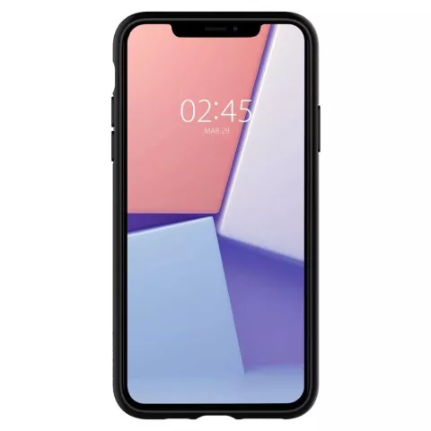 Spigen Ultra Hybrid TPU Polycarbonat Kompatibel mit iPhone 11 H&uuml;lle - Schwarz