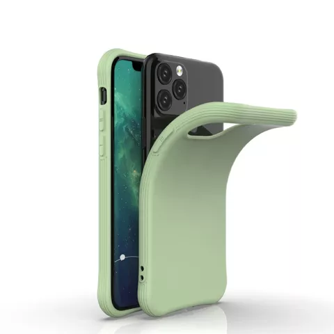 Soft Case TPU-Abdeckung f&uuml;r iPhone 11 Pro - gr&uuml;n