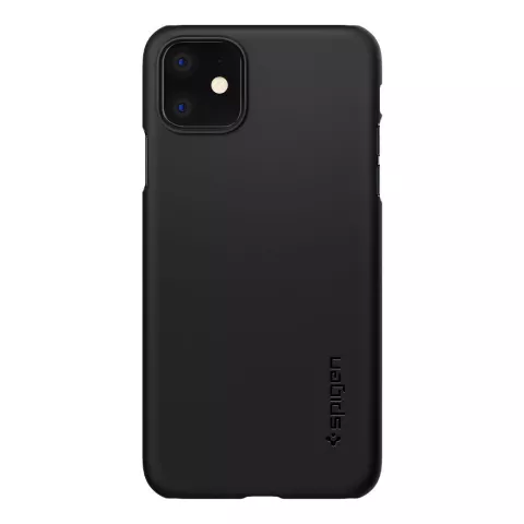 Spigen Thin Fit Kunststoffh&uuml;lle Kompatibel mit iPhone 11 - Schwarz