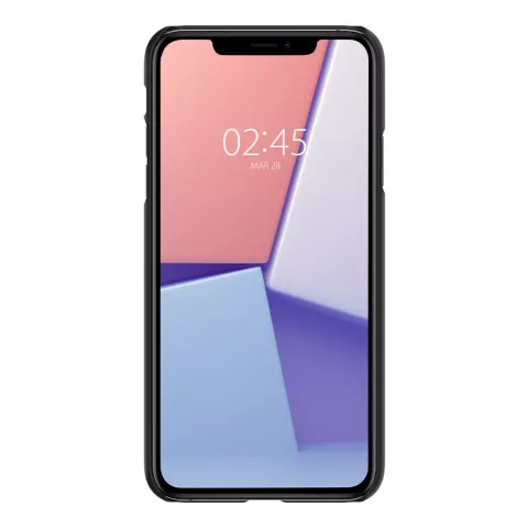 Spigen Thin Fit Kunststoffh&uuml;lle Kompatibel mit iPhone 11 - Schwarz