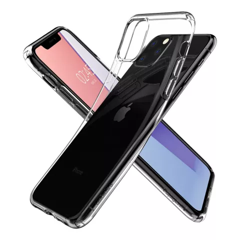 Spigen Liquid Crystal Kunststoffh&uuml;lle Kompatibel mit iPhone 11 Pro - transparent