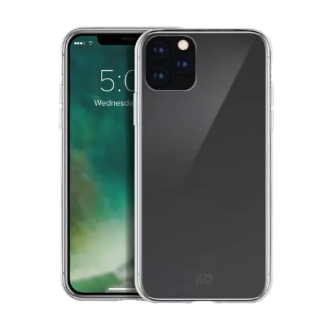 Xqisit Flex Kunststoffh&uuml;lle Kompatibel mit iPhone 11 Pro - transparent