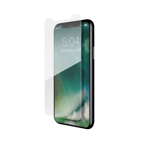 XQISIT Hartglas CF Glasschutz iPhone 11 Pro Max und XS Max - 9H geh&auml;rtetes Glas