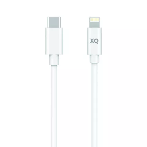 XQISIT Ladekabel USB-C zu Lightning - 150 cm Wei&szlig; Lade synchronisieren