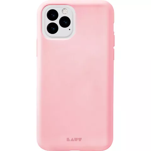 LAUT Pastellfarbene Kunststoffh&uuml;lle Kompatibel mit iPhone 11 Pro - Rosa
