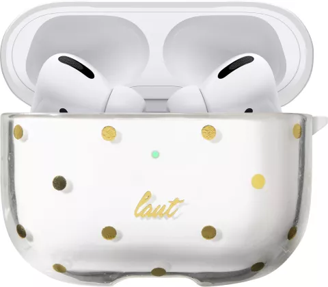 Laut Dotty f&uuml;r AirPods Pro - Transparent mit Punkten