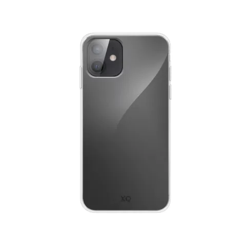 Xqisit Flex Case Anti Bac Kunststoffh&uuml;lle Kompatibel mit iPhone 12 mini - Transparent