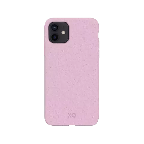 Xqisit Eco Flex Biologisch abbaubare und antibakterielle H&uuml;lle f&uuml;r iPhone 12 mini - pink