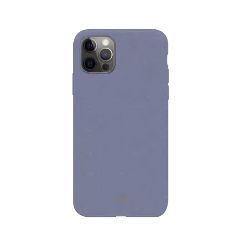 Xqisit Eco Flex biologisch abbaubare und antibakterielle H&uuml;lle, Kompatibel mit iPhone 12 Pro Max - Blau