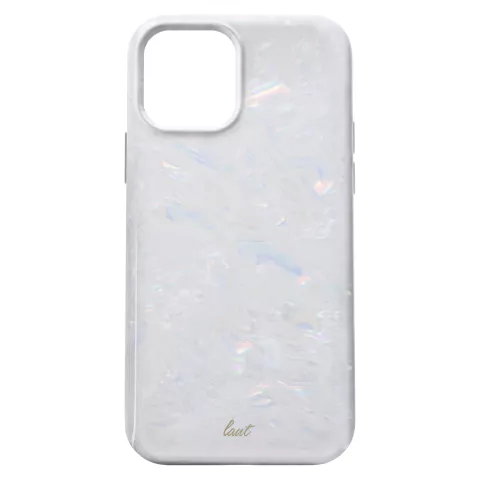 LAUT Pearl Kunststoffh&uuml;lle Kompatibel mit iPhone 12 Pro Max - weiss