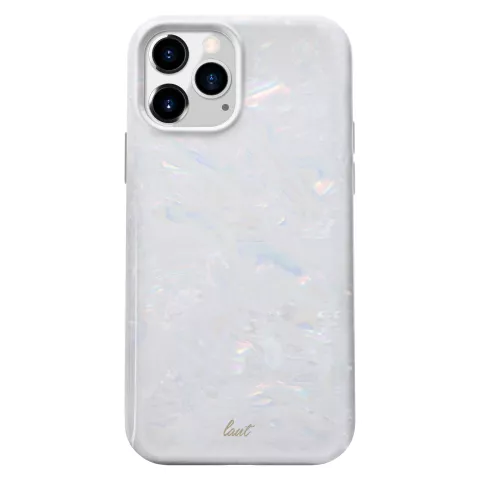 LAUT Pearl Plastikh&uuml;lle f&uuml;r iPhone 12 Pro Max - wei&szlig;
