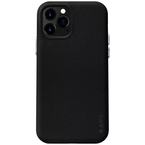 LAUT Shield Kunststoffh&uuml;lle Kompatibel mit iPhone 12 mini - Schwarz