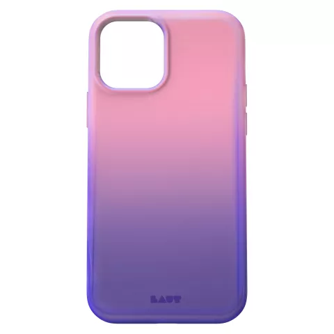 LAUT Huex Plastikh&uuml;lle f&uuml;r iPhone 12 und iPhone 12 Pro - pink und lila