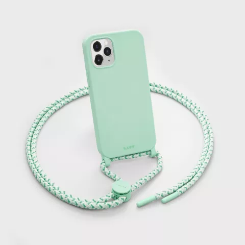 LAUT Pastels Kunststoffh&uuml;lle Kompatibel mit iPhone 12 mini - Gr&uuml;n