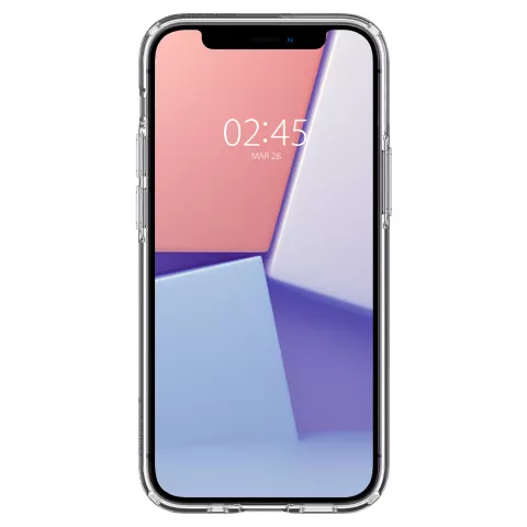 Spigen Liquid Crystal Air Cushion Technology H&uuml;lle Kompatibel mit iPhone 12 mini - transparent