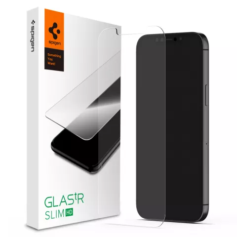 Spigen Glassprotector iPhone 12 Pro Max - 9H H&auml;rteschutz