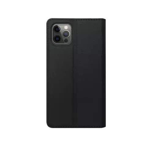 Xqisit Eco Wallet Selection biologisch abbaubare H&uuml;lle Kompatibel mit iPhone 12 und iPhone 12 Pro - Schwarz