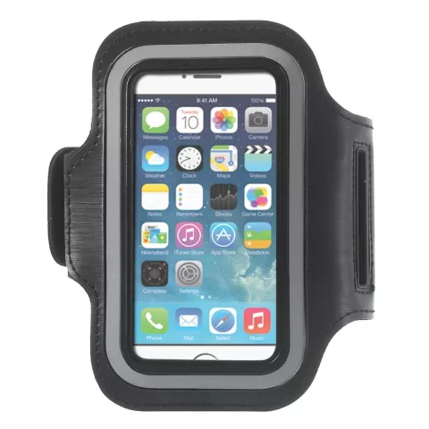 Sport Armband iPhone 5 5s SE 2016 Schwarzes Laufband Sportband