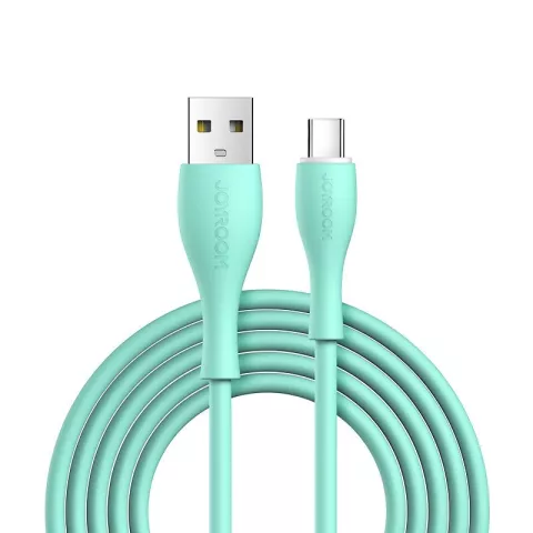 Joyroom Kabel USB-A auf USB-C Ladeger&auml;t Ladekabel QC - Mintgr&uuml;n