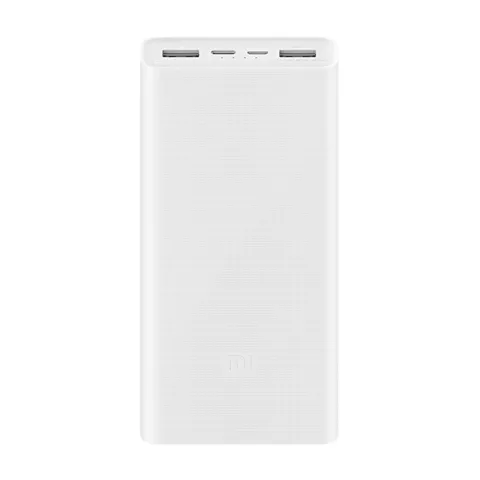 Xiaomi Powerbank 20000mAh Schnellladeger&auml;t 18W Schnellladefunktion QC USB-C Micro-USB USB-A - Weiss