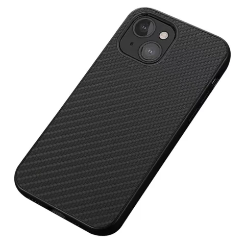 Carbon TPU Carbon Fiber Case f&uuml;r iPhone 13 mini - Schwarz