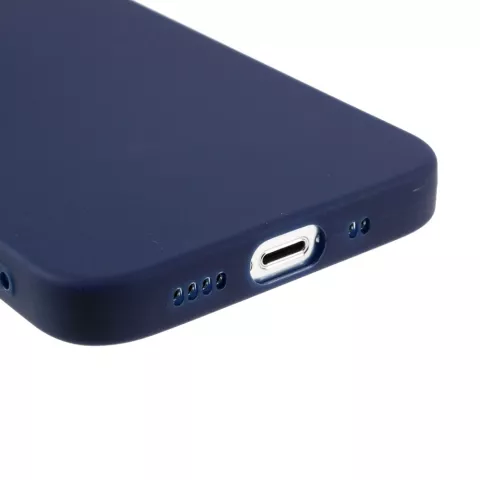 Schlanke TPU-H&uuml;lle f&uuml;r iPhone 13 - blau