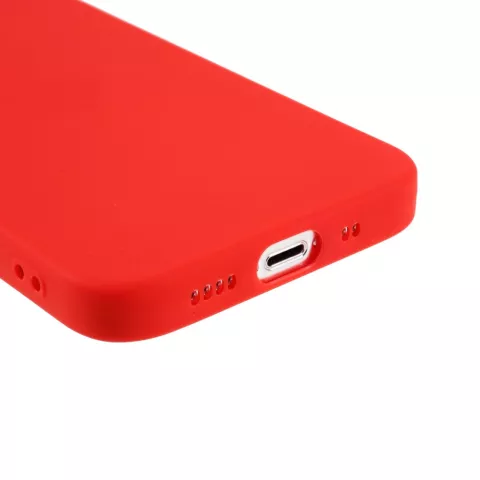 Schlanke TPU-H&uuml;lle f&uuml;r iPhone 13 - rot