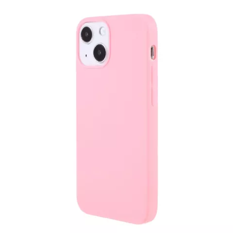 Schlanke TPU-H&uuml;lle f&uuml;r iPhone 13 - rosa