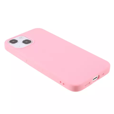 Schlanke TPU-H&uuml;lle f&uuml;r iPhone 13 - rosa