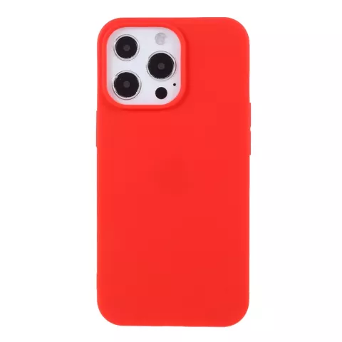 Schlanke TPU-H&uuml;lle f&uuml;r iPhone 13 Pro Max - rot