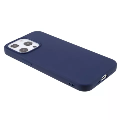 Schlanke TPU-H&uuml;lle f&uuml;r iPhone 13 Pro Max - blau