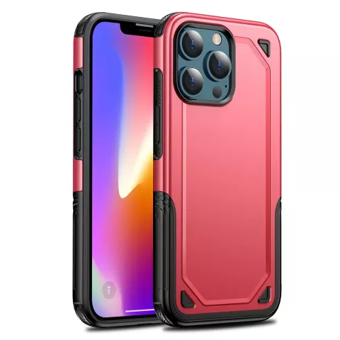 Pro Armor TPU mit robuster H&uuml;lle f&uuml;r iPhone 13 Pro - rot