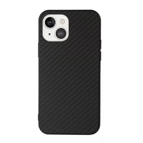 Carbon-TPU-Kohlefaser-H&uuml;lle f&uuml;r iPhone 13 - Schwarz