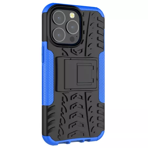 Stossfestes TPU mit robuster H&uuml;lle f&uuml;r iPhone 13 Pro - blau und schwarz