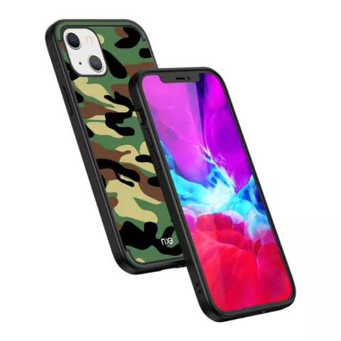 Army TPU Army Print H&uuml;lle f&uuml;r iPhone 13 mini - gr&uuml;n