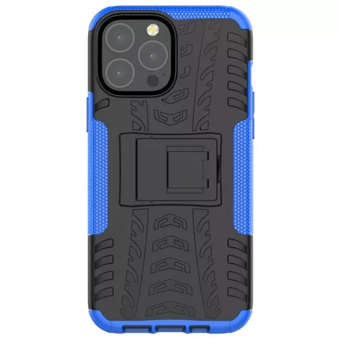 Stossfestes TPU mit stabiler H&uuml;lle f&uuml;r iPhone 13 Pro Max - blau und schwarz