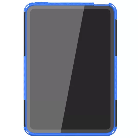 Peachy Shockproof TPU mit stabiler H&uuml;lle f&uuml;r iPad mini 6 - blau und schwarz
