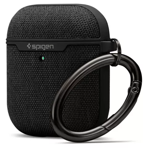 Spigen Urban Fit Stoffh&uuml;lle Kompatibel mit AirPods 1 und 2 - Schwarz