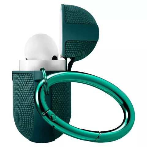 Spigen Urban Fit Stoffh&uuml;lle Kompatibel mit AirPods Pro - gr&uuml;n