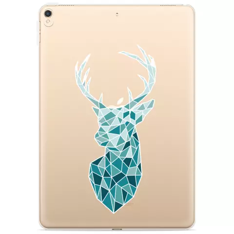 Just in Case Slim TPU a Deer H&uuml;lle f&uuml;r iPad 10.2 (2019 2020 2021) - transparent