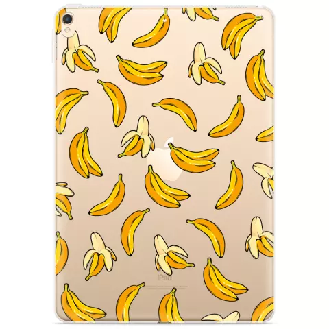 Just in Case Slim TPU Banana Cover f&uuml;r iPad 10.2 (2019 2020 2021) - Transparent