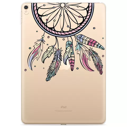 Just in Case Slim TPU Dreamcatcher H&uuml;lle f&uuml;r iPad 10.2 (2019 2020 2021) - Transparent