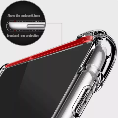 Armor-X Schutzh&uuml;lle aus PU und TPU f&uuml;r iPad 10.2 (2019 2020 2021) &amp; iPad Air 3 - Transparent