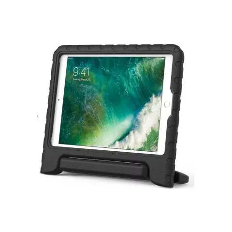 Just in Case Kids Case Stand EVA-H&uuml;lle Kompatibel mit iPad 9.7 (2017 2018) - Schwarz